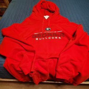 GA Bulldogs Hoodie-Red